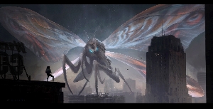 Official Mothra Concept Art