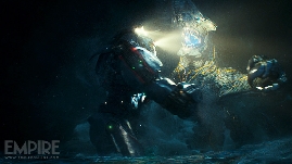 New Pacific Rim Still - Kaiju Battle