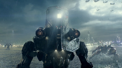 Russian defense Jaeger - Cherno Alpha prepares to fight Kaiju