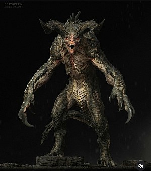 Season 2 Deathclaw model by Jerad Marantz