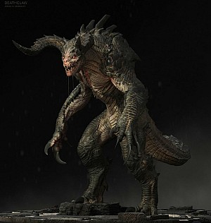 Season 2 Deathclaw model by Jerad Marantz