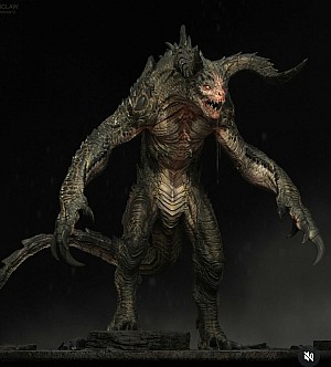 Season 2 Deathclaw model by Jerad Marantz