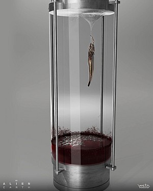 Tick stages concept art by Alex Ries