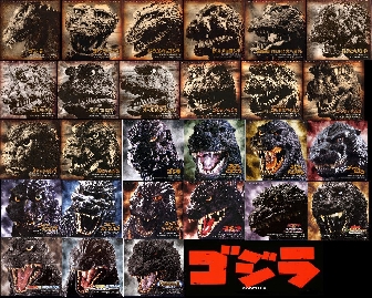 Different Versions of Godzilla