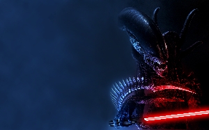 xenomorphs cross with star wars 