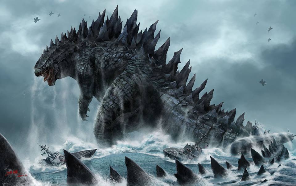 Incredible Godzilla 2014 Fan Art