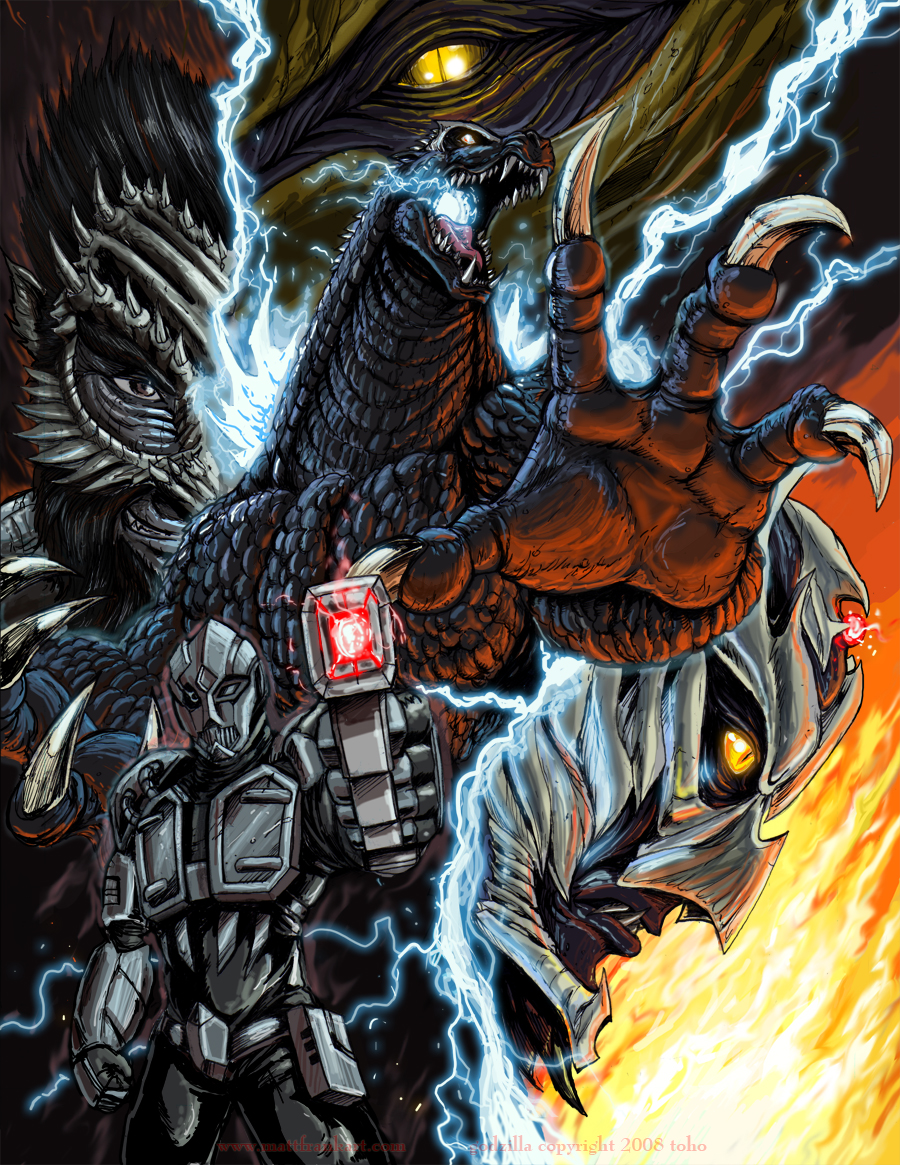 Godzilla Poster by Matt Frank