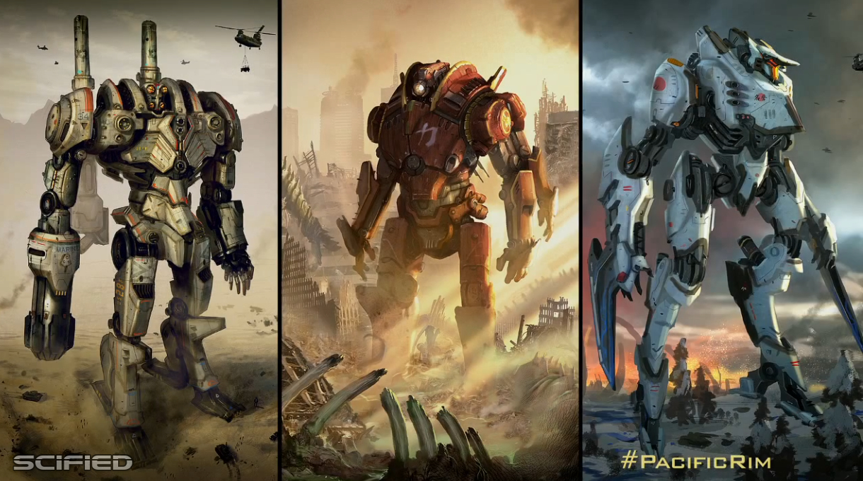 Pacific Rim: Robot Concepts Featurette