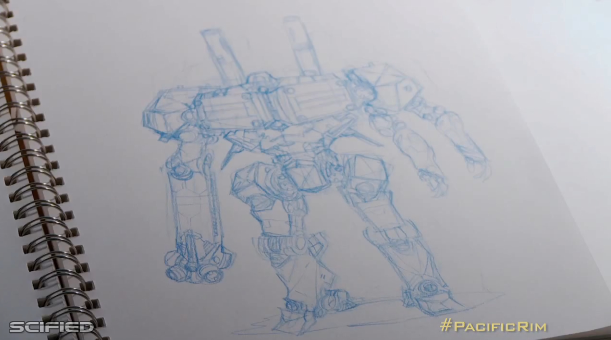 Pacific Rim: Robot Concepts Featurette