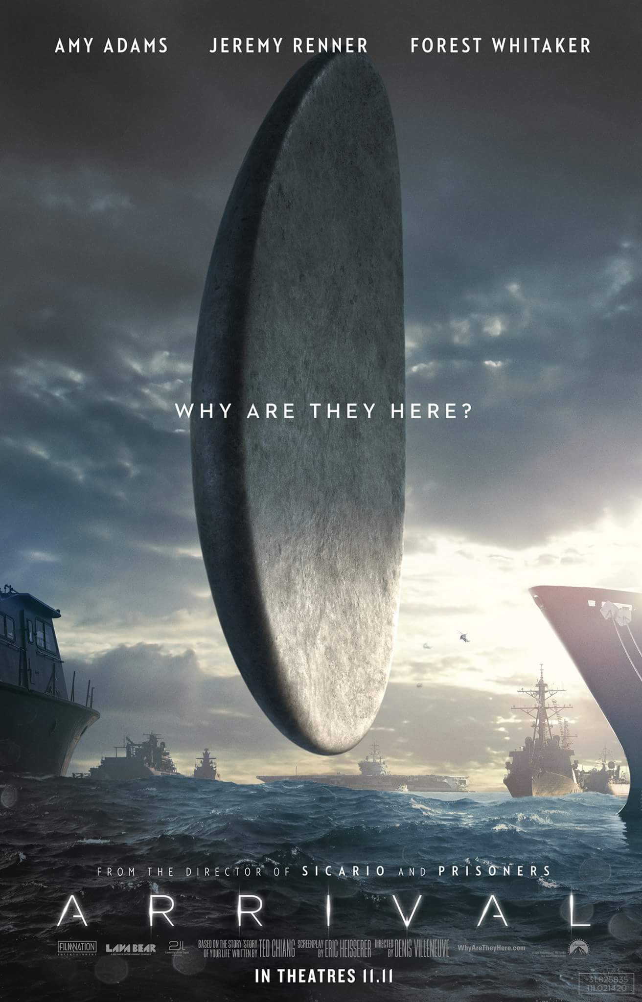 Arrival Movie poster