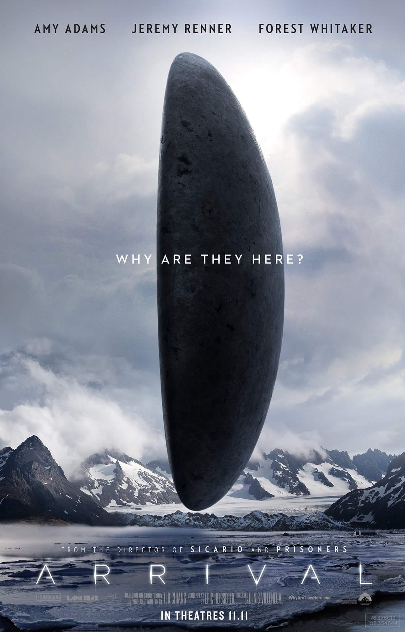 Arrival Movie poster