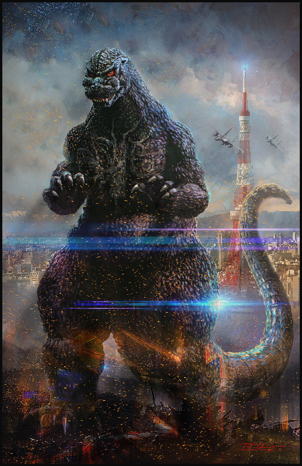 Godzilla 1994 - By Cheung Chung Tat