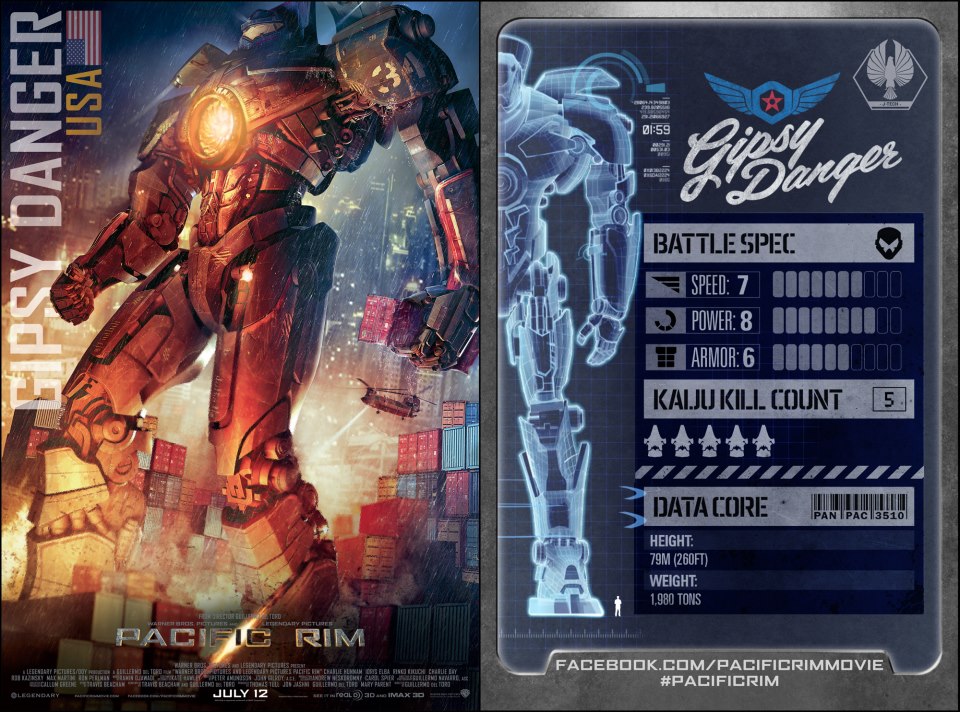 Gipsy Danger Trading Card