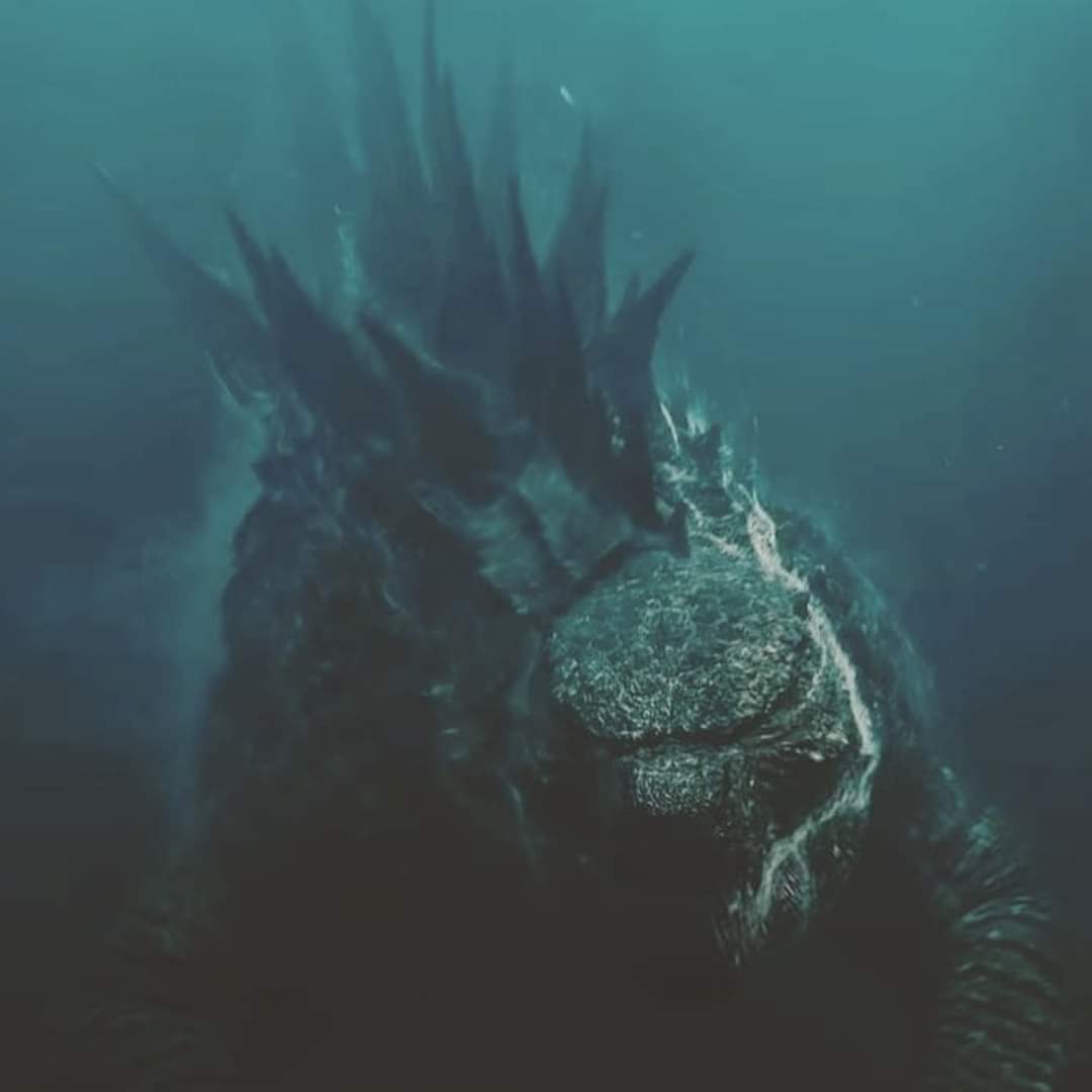 Godzilla underwater