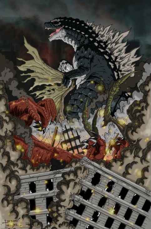 Godzilla (2014) vs. Vishnu