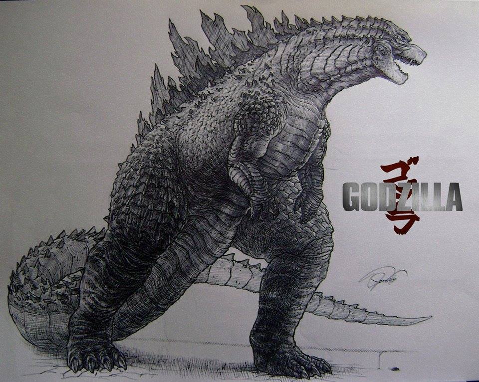 Godzilla 2014 Fan Art