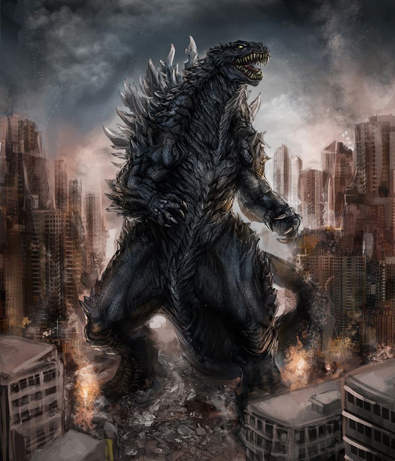 Godzilla 2014 Fan Artwork Concept