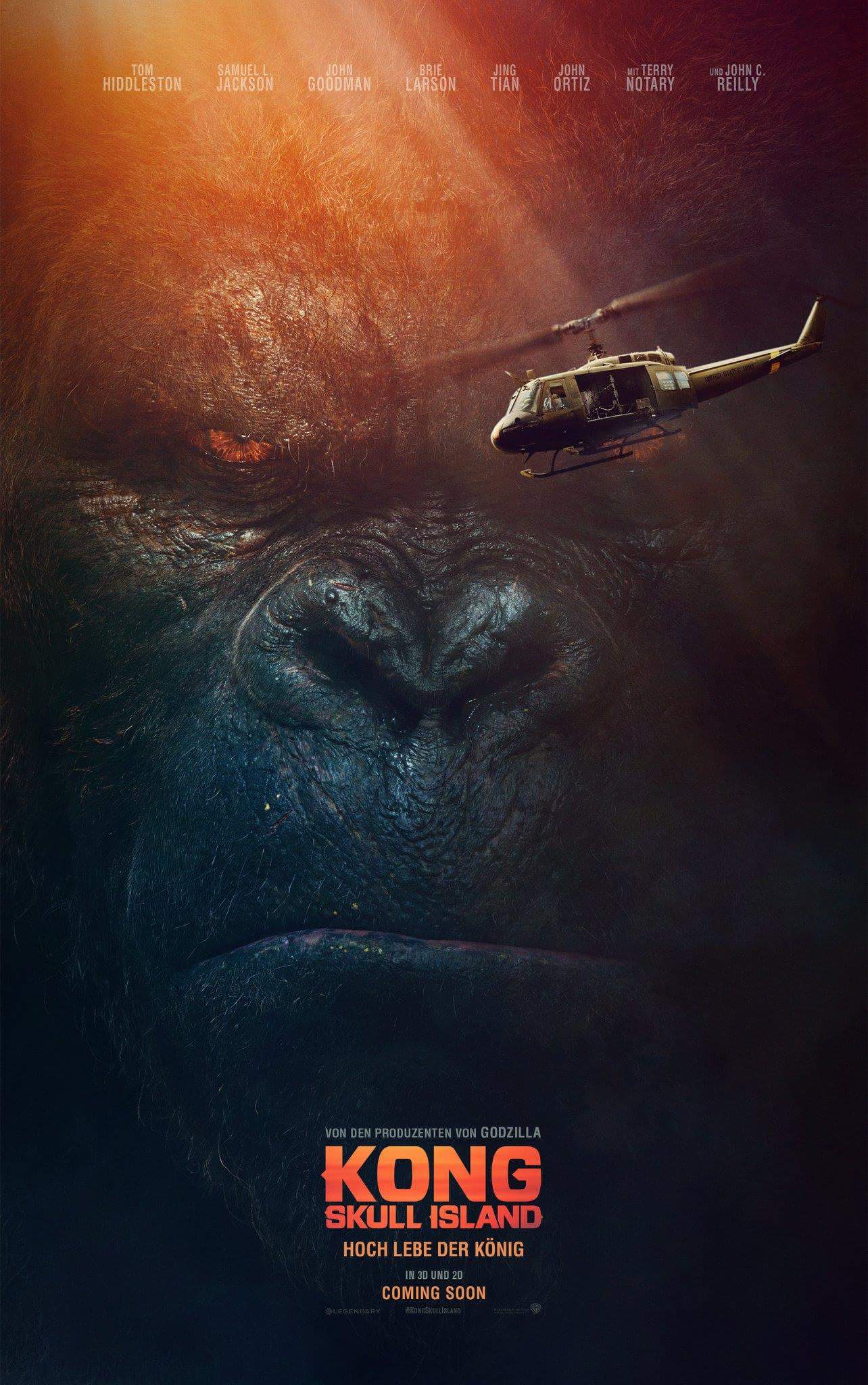 Kong: Skull Island German Poster