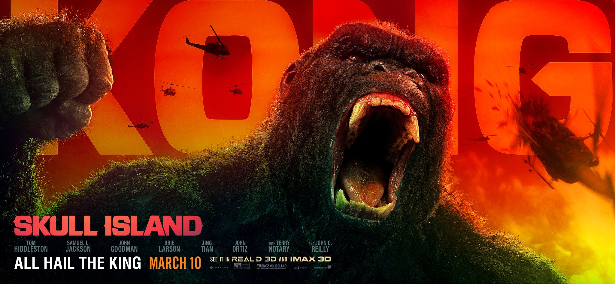 Kong: Skull Island Wide Banner Variation 4