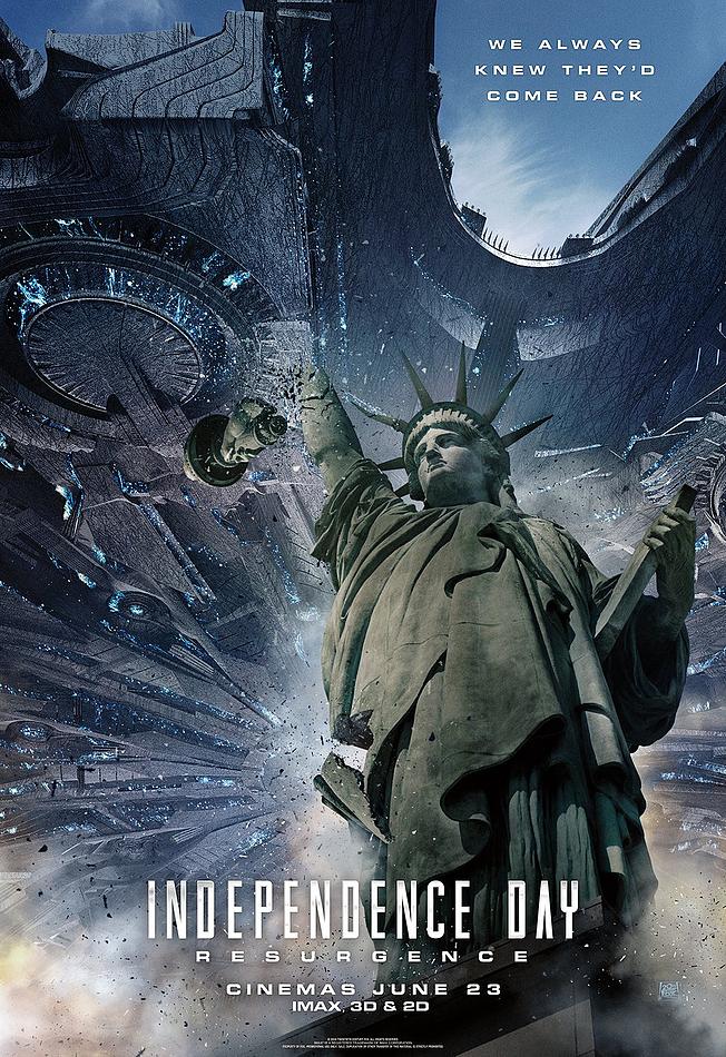 New Independence Day Resurgence Poster - Manhattan