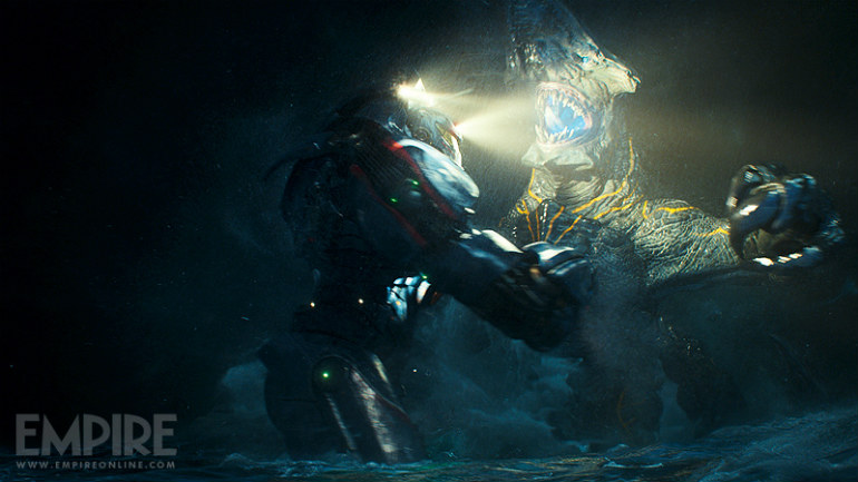 New Pacific Rim Still - Kaiju Battle