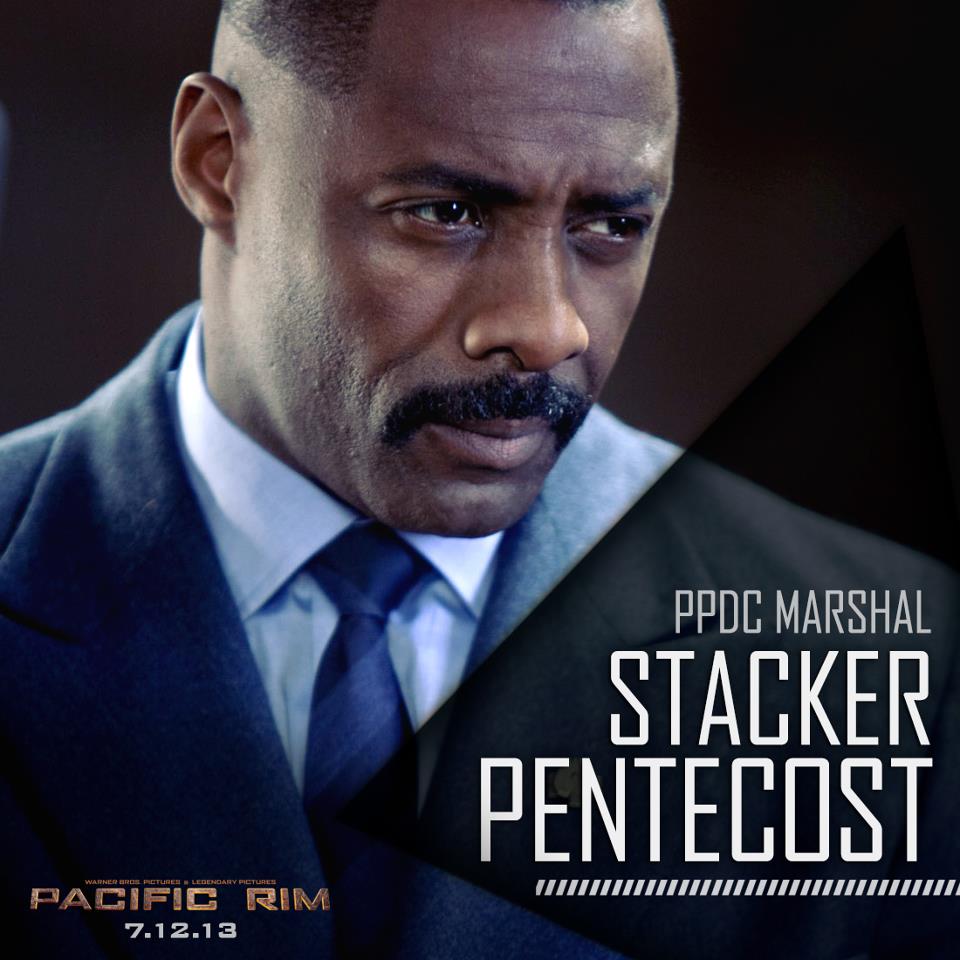 Idris Elba is PPDC Marshal Stacker Pentecost.