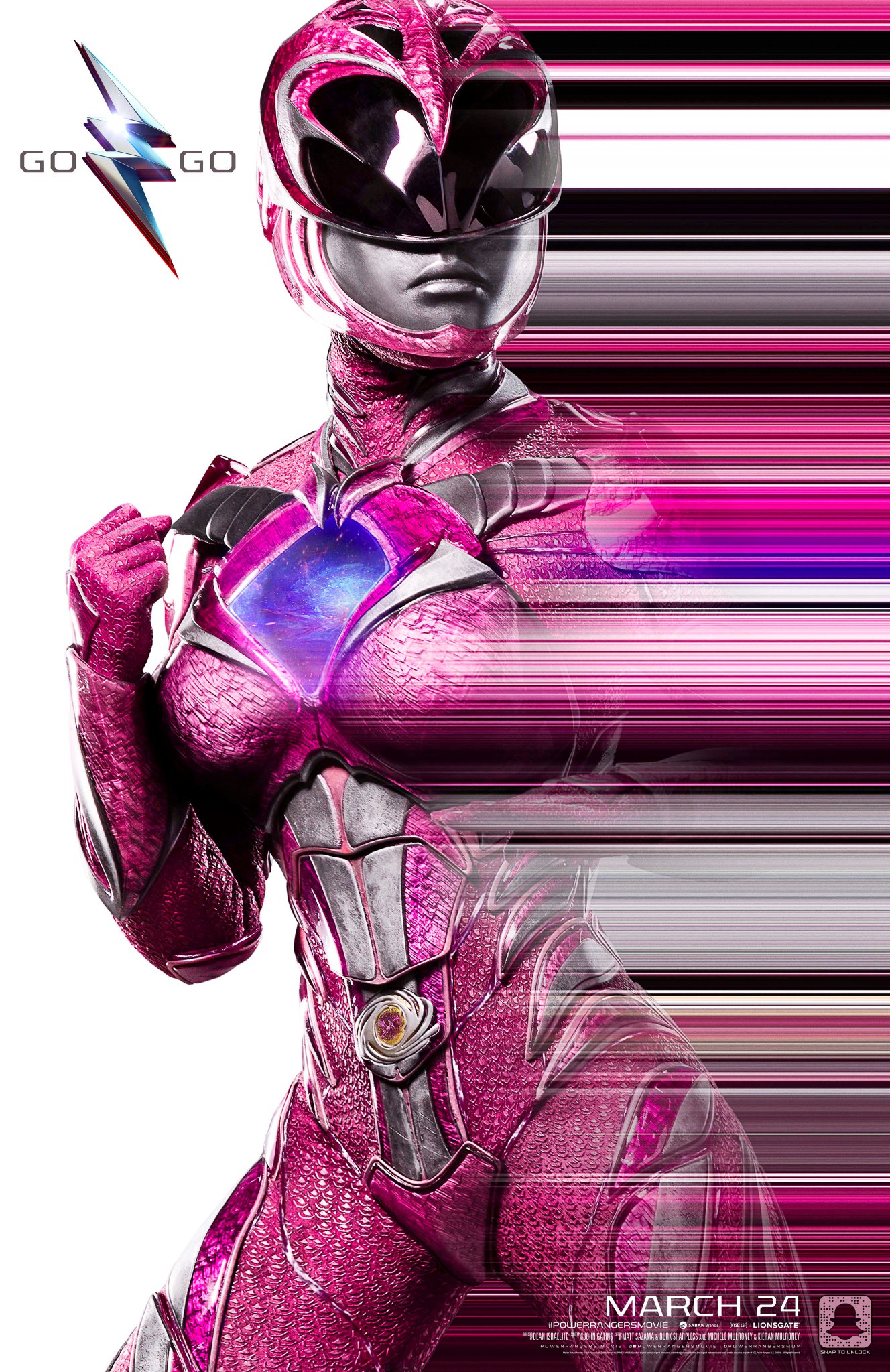 Pink Power Ranger poster