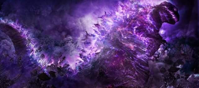 Purple Atomic Energy Godzilla