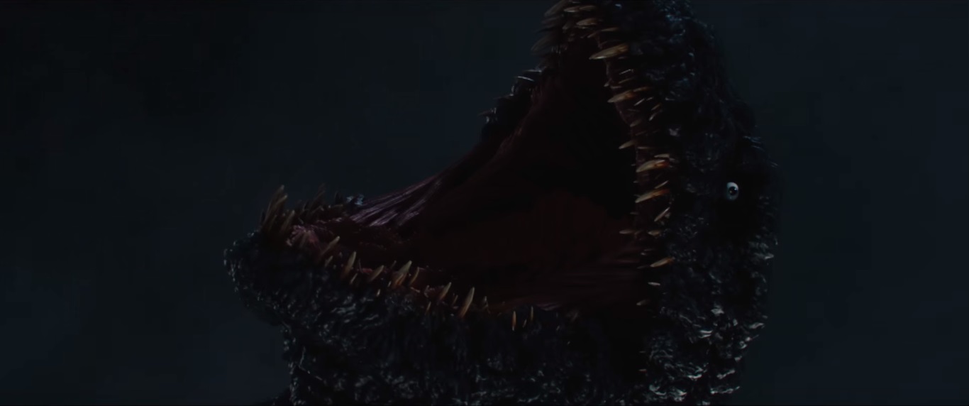 Shin-Gojira lets out a roar