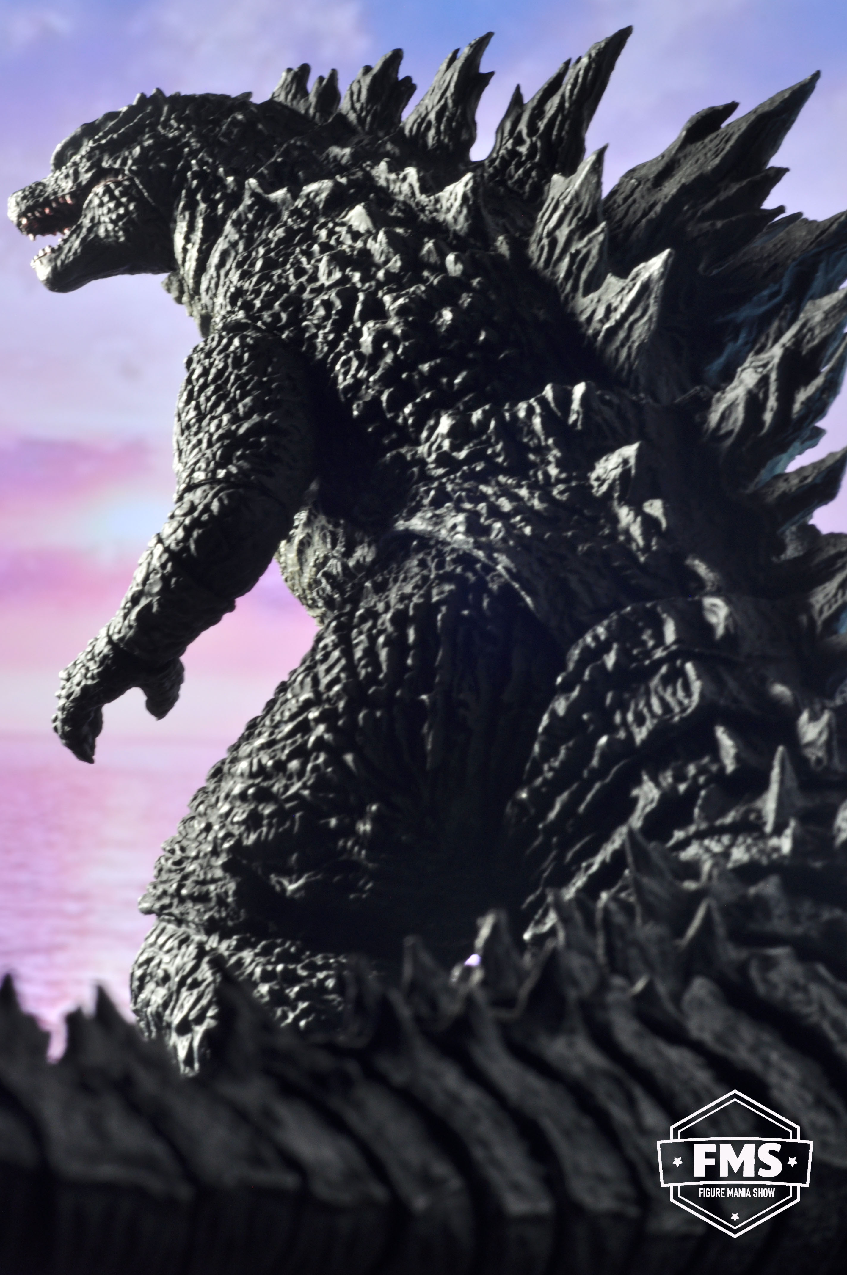 SHMA Godzilla 2014. Inspired by the Monster Planet poster