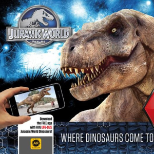 Team Jurassic Prize Pack 1 - Win Jurassic World: Where Dinosaurs Come to Life & Velociraptor Head Hand Puppet!