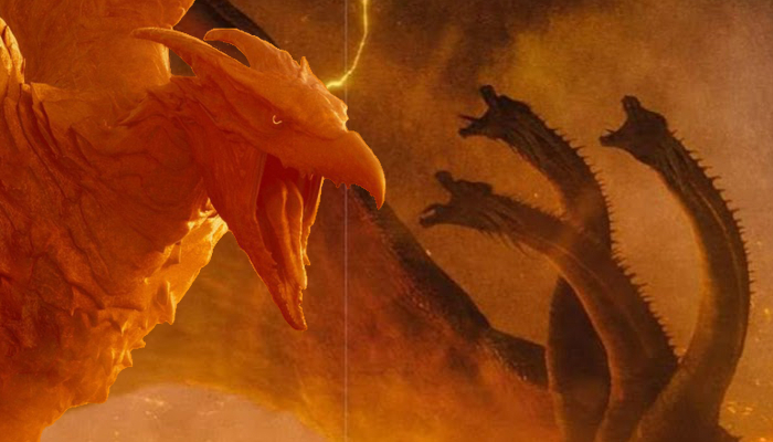 Image for the topic: How Rodan vs King Ghidorah scene sets up