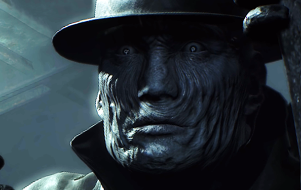 Resident evil 2 remake T-103/Mr.X analysis