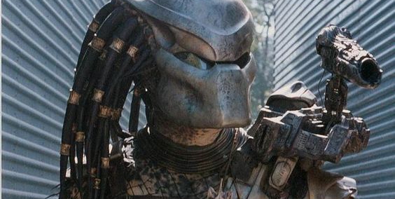Check out this early Predator helmet concept design!