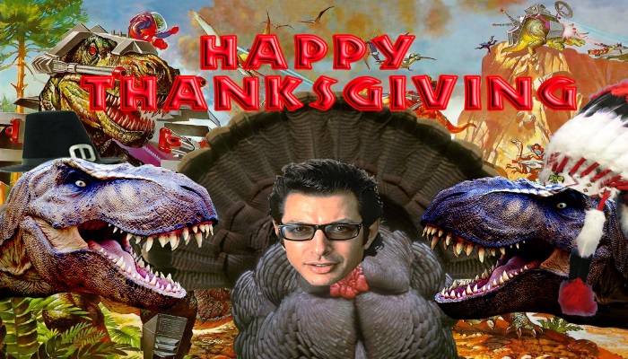 I am thankful that Jurassic Park exists