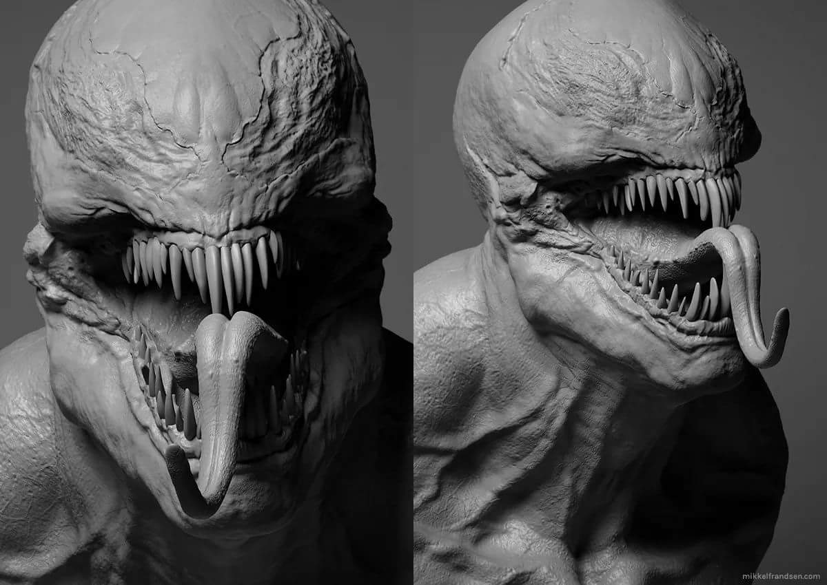 Venom movie concept art