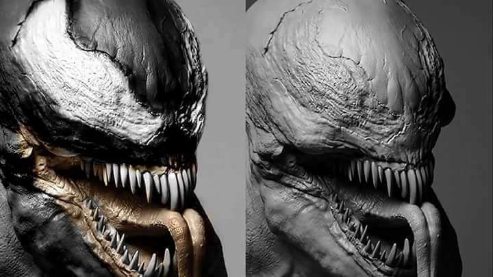 Venom movie concept art