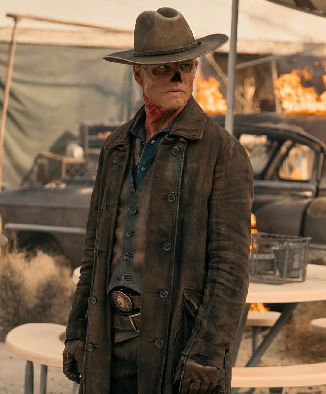 Walton Goggins as the Ghoul in Fallout