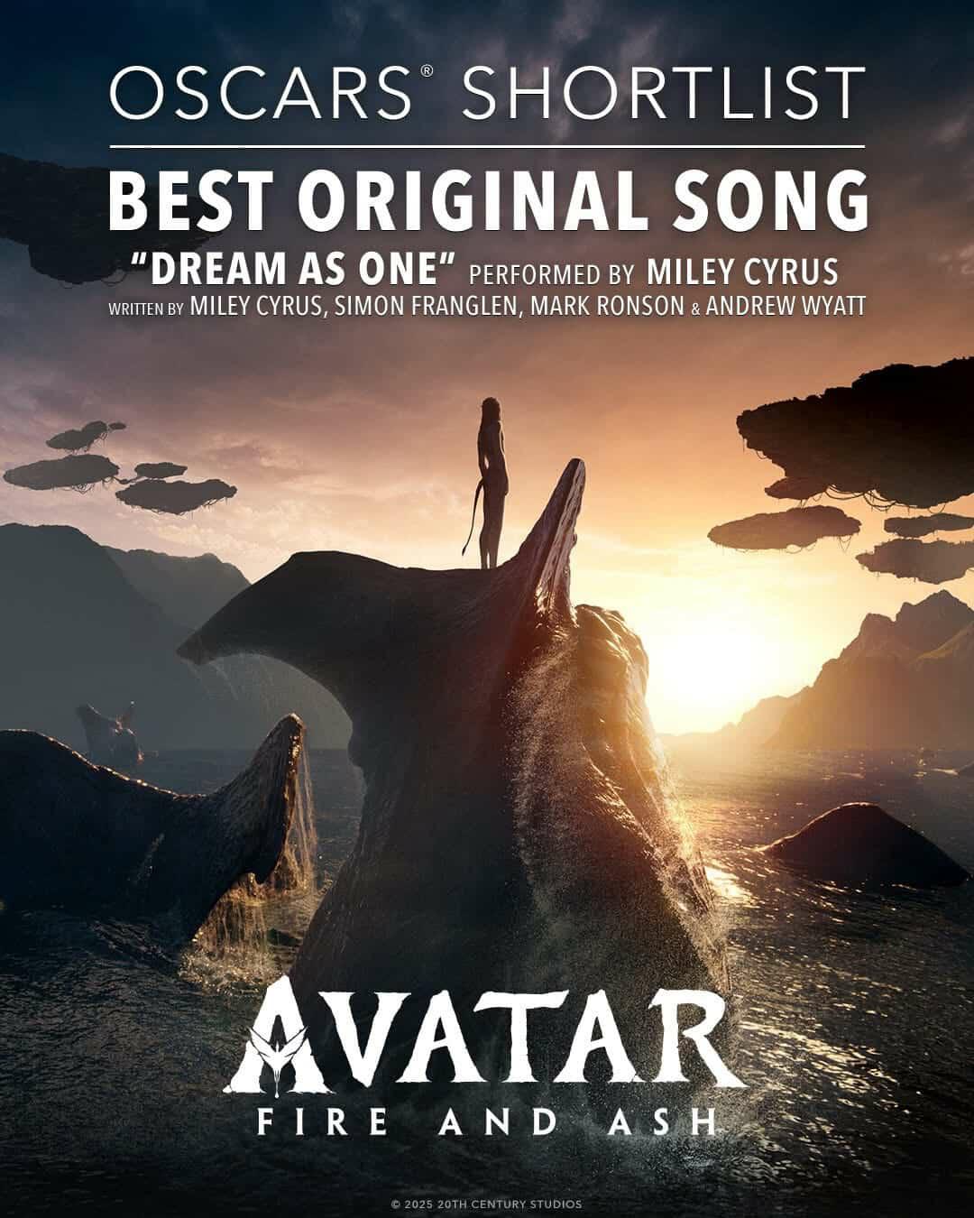 Image for Avatar: Fire and Ash goes head-to-head with Tron: Ares for several Oscars in 2026!