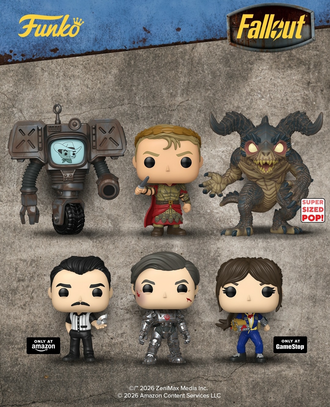 Image for Fallout Season 2 Funko POP figures unveiled!